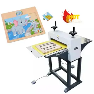 Manual Paper Die Cutting Machine Jigsaw Puzzle Making Machine Paper Jigsaw Puzzle Press Machine