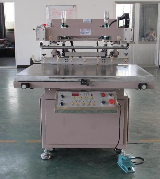 Printing press manufacturer semi-auto plastic card silk screen printing machine price