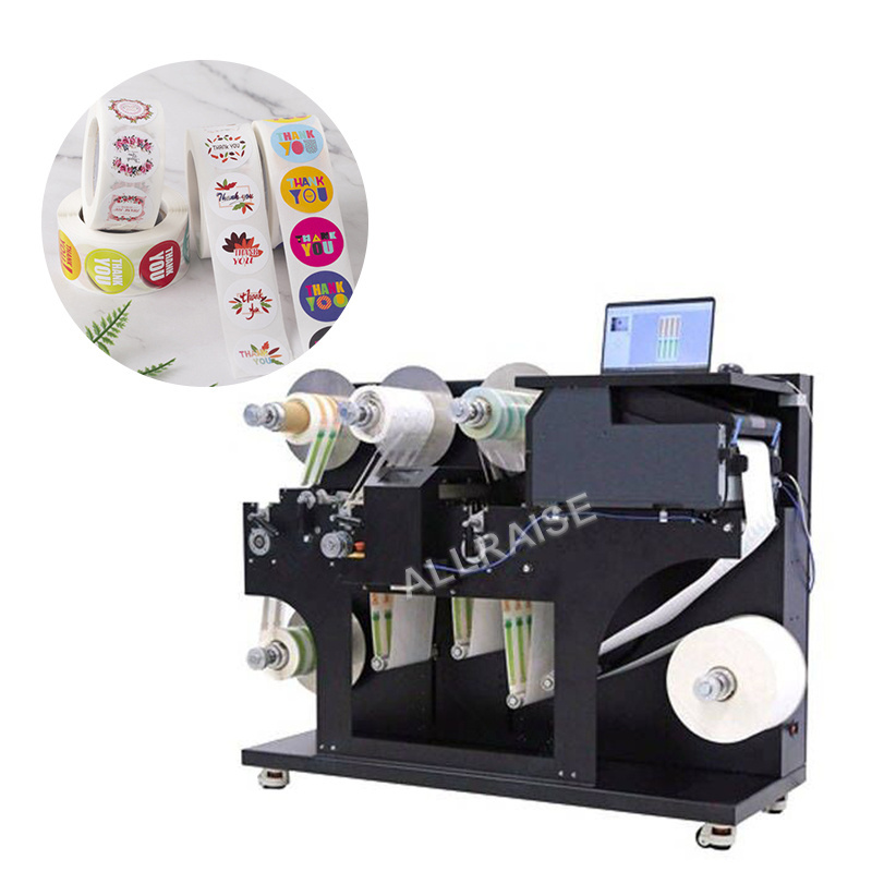 Digital sticker label die cutting machine printing label machine label printer sticker machine