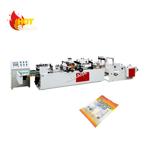 Factory Price Fully Automatic Central Sealing Middle Seal Bag Making Machine Snack Rice Bag Making Machine