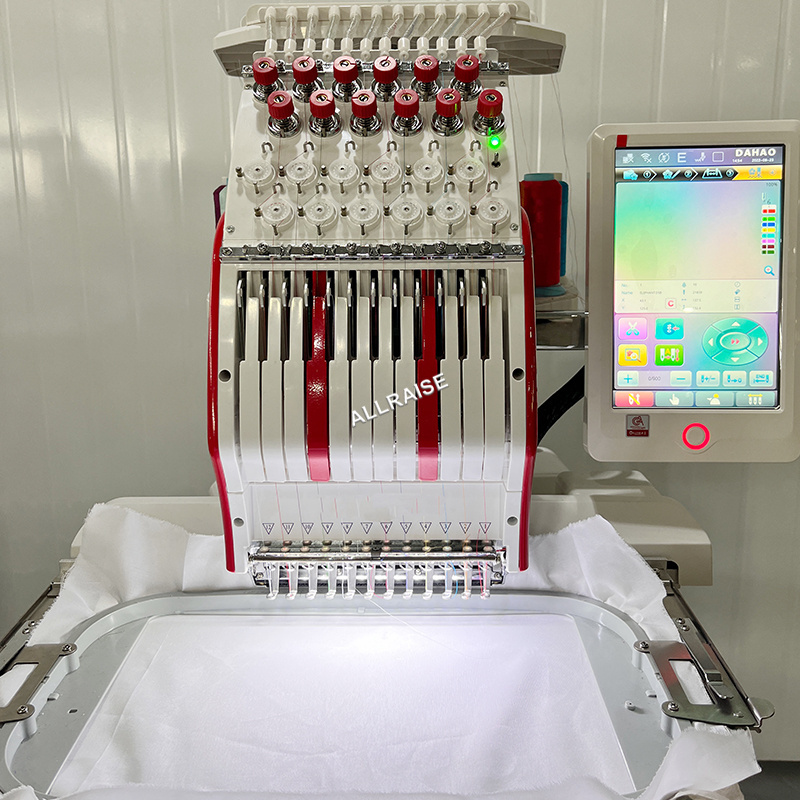 Factory Price Brother Computerized Embroidery Machine Single Head 12 Needles Garment Hat Domestic Towel Quilt Embroidery Machine