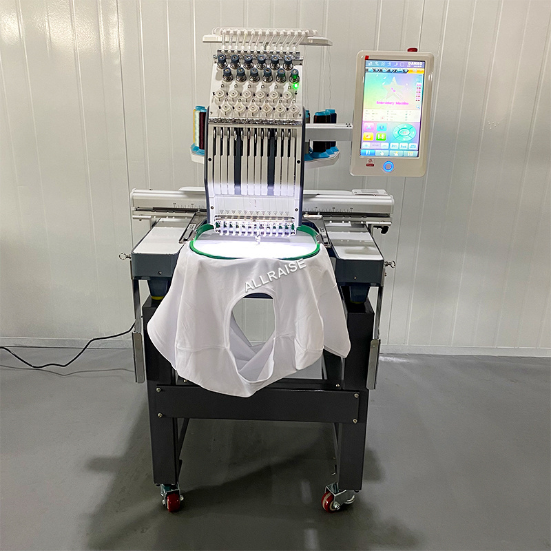 Factory Price Single Head Embroidery Machine Computer Embroidery Machine For Hat Clothes Making