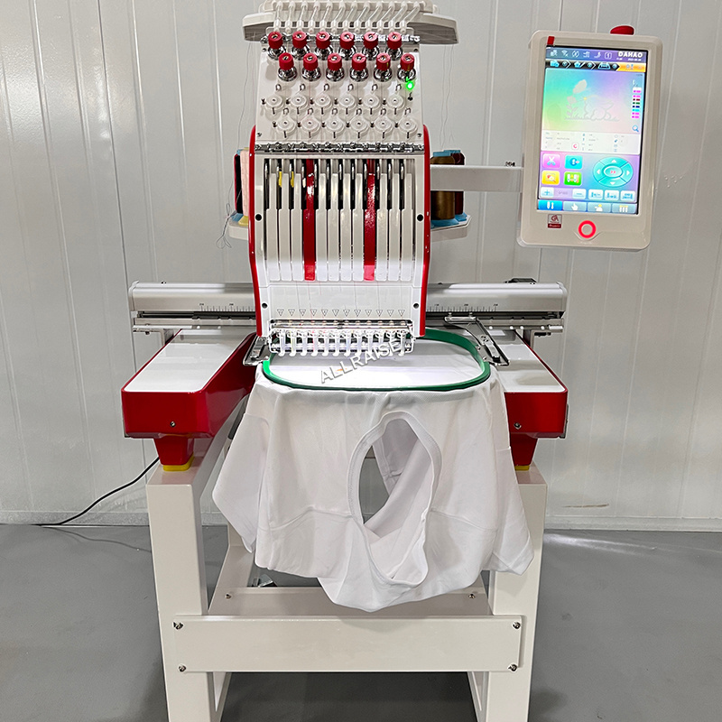 Factory Price Single Head Embroidery Machine Computer Embroidery Machine For Hat Clothes Making