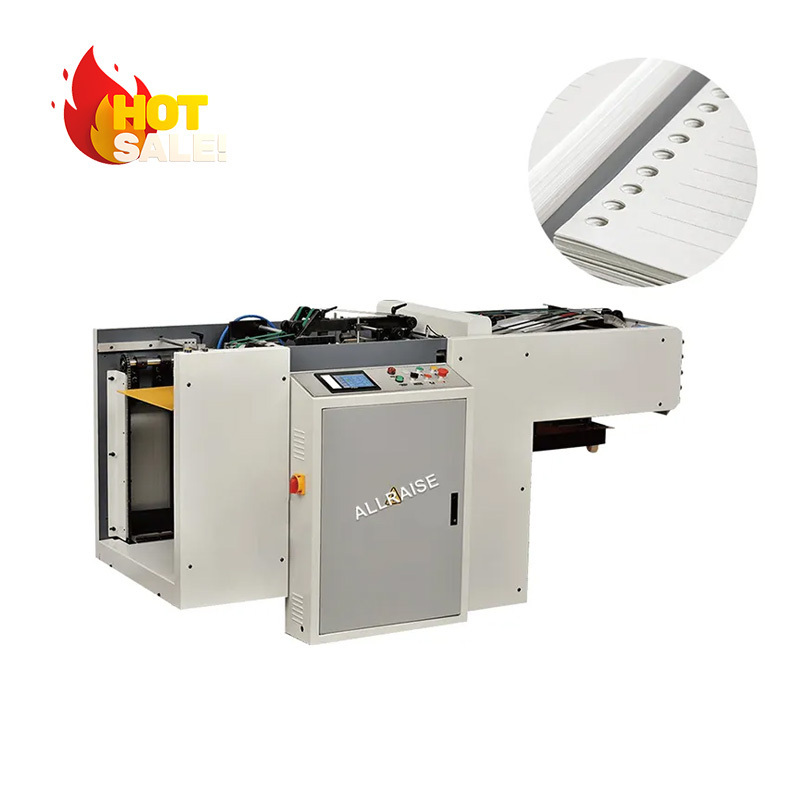 Automatic Notebook Drilling Machine Calendar A4 Paper Sheet Round Hole Punch Machine Book Punching Machine for Paper