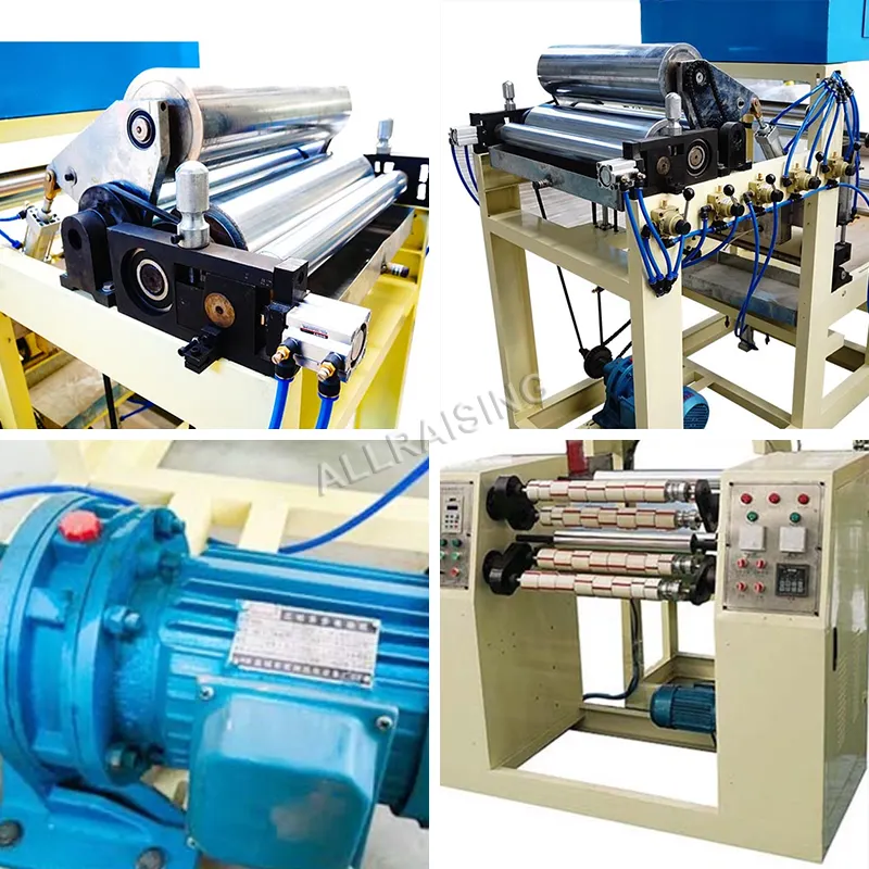 Automatic Paper Feeding Printing UV Drying Rewinding Bopp Adhesive Tape Coating Machine