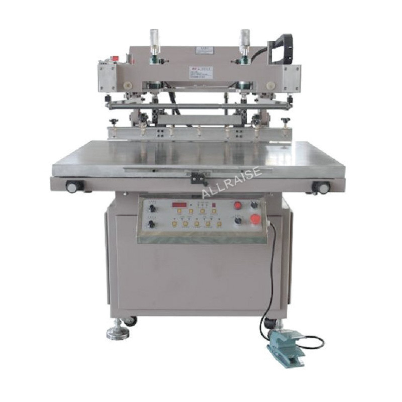 Semi Automatic Digital Flat Silk Screen Printer Printing Machine for Glass Bottle T Shirt Plastic Board Leather Paper