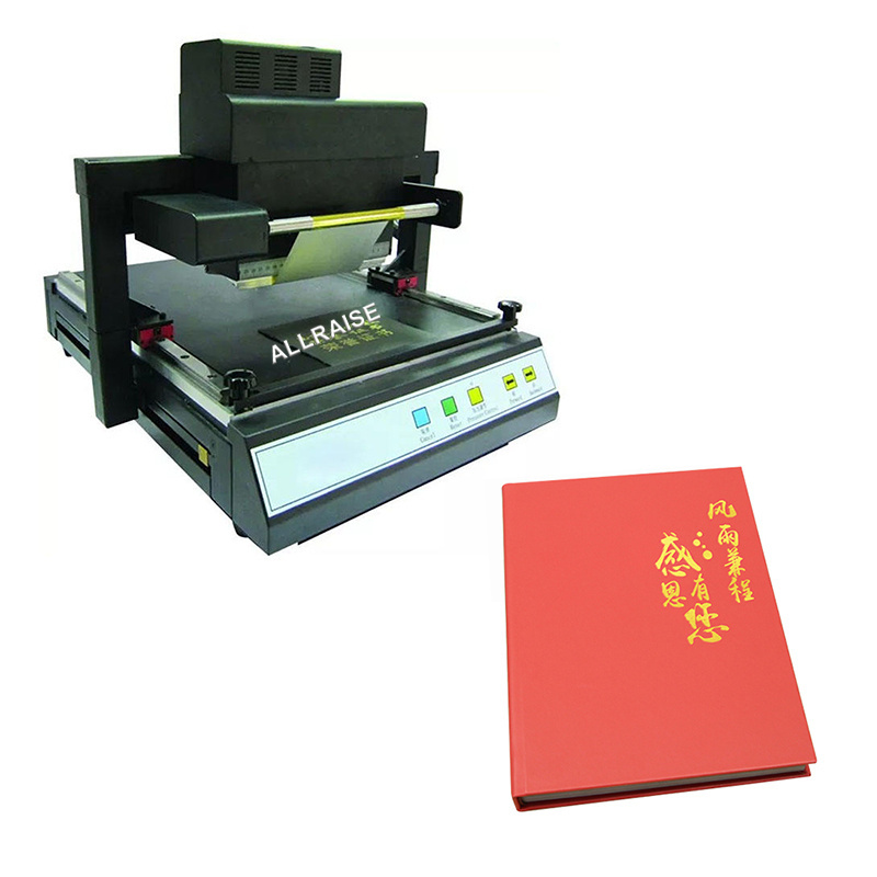 Fully automatic desktop hot stamping gold foil machine hot stamping foil machine