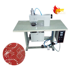 Hot Sale Ultrasonic Fabric Embossing Machine Die Cutting Embosser Machine For Clothes