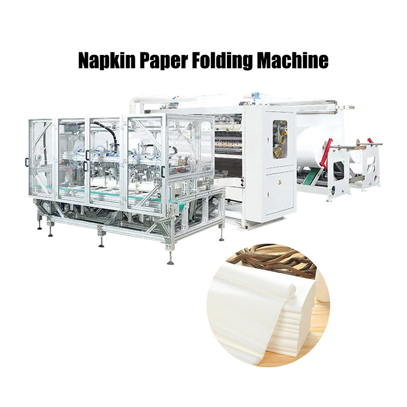 Fully Automatic Toilet And Napkin Paper Packaging Machine Napkin Tissue Folding Machine Napkin Making Machine Complete Set