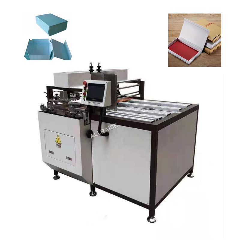 Automatic more stable and efficient magnetic box making machine magnetic magnet button pasting machine magnet inserting machine