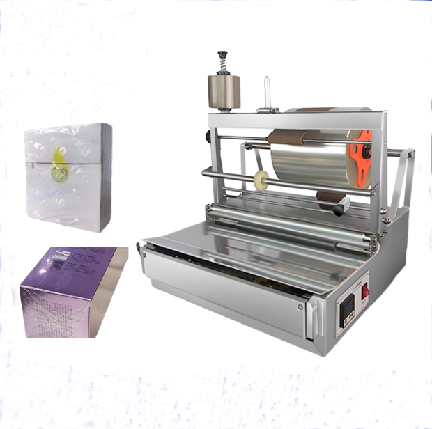 Perfume box cellophane wrapping machine cellophane sealing machine playing card cellophane wrapping machine