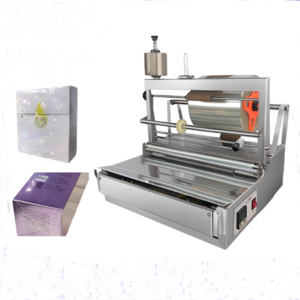 Perfume box cellophane wrapping machine cellophane sealing machine playing card cellophane wrapping machine