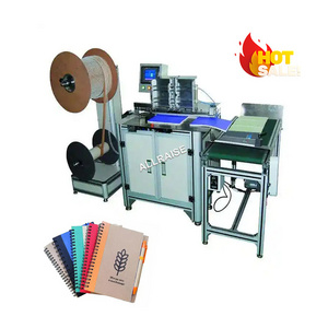 Automatic Electric Notebook Loop Wire O Binding Machines Metal Calendar Spiral Binder Double Spiral Binding Machine