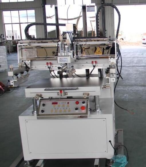 Printing press manufacturer semi-auto plastic card silk screen printing machine price