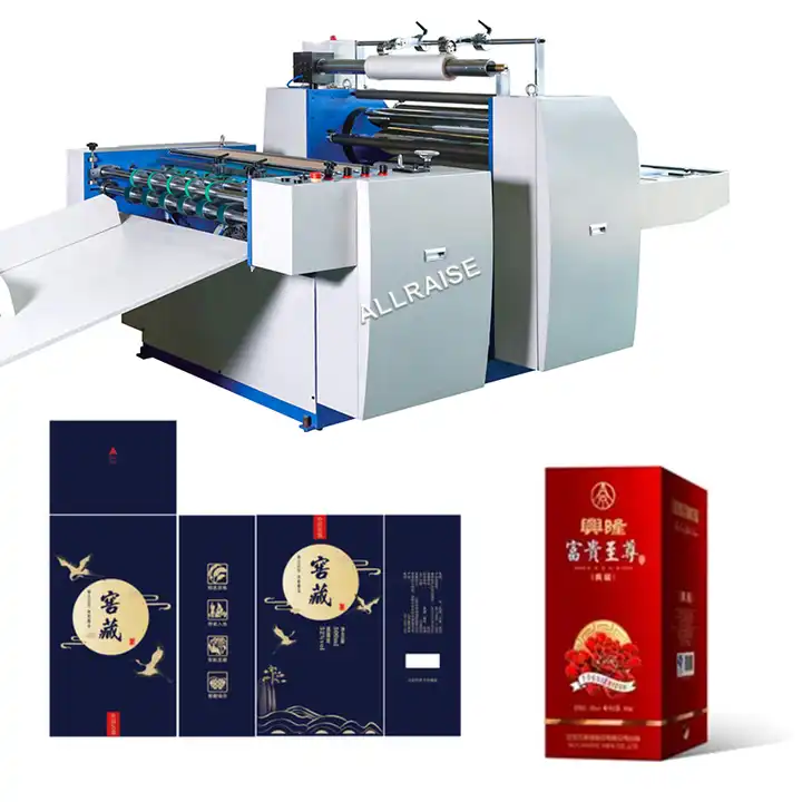 Semi Auto Sheet to Roll Laminated Ads Paper Maker Large Flyer Strong Tearing Strength Laminator Laminating Machine for Poster