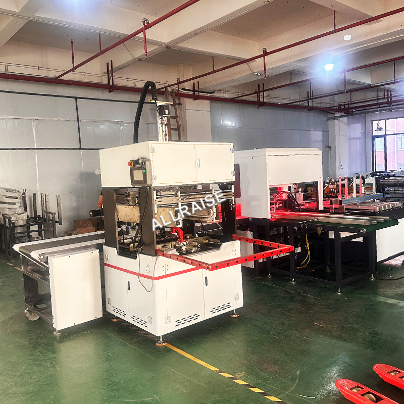 Automatic Cardboard Box Forming Machine Prices Gift Perfume Cosmetic Hard Carton Paper Box Manufacturing Making Maker Machine