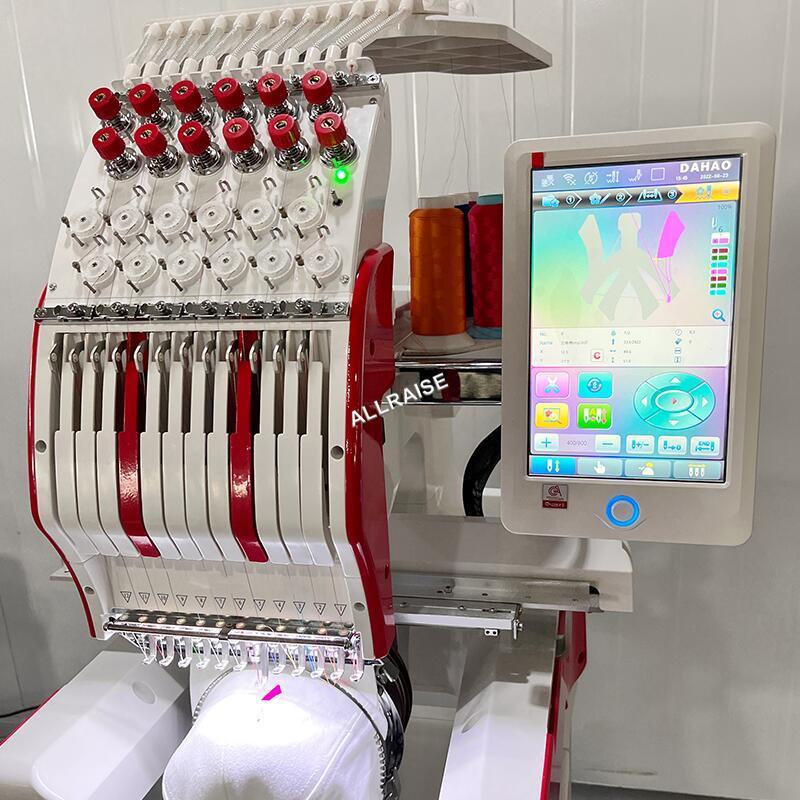 Factory Price Single Head Embroidery Machine Computer Embroidery Machine For Hat Clothes Making