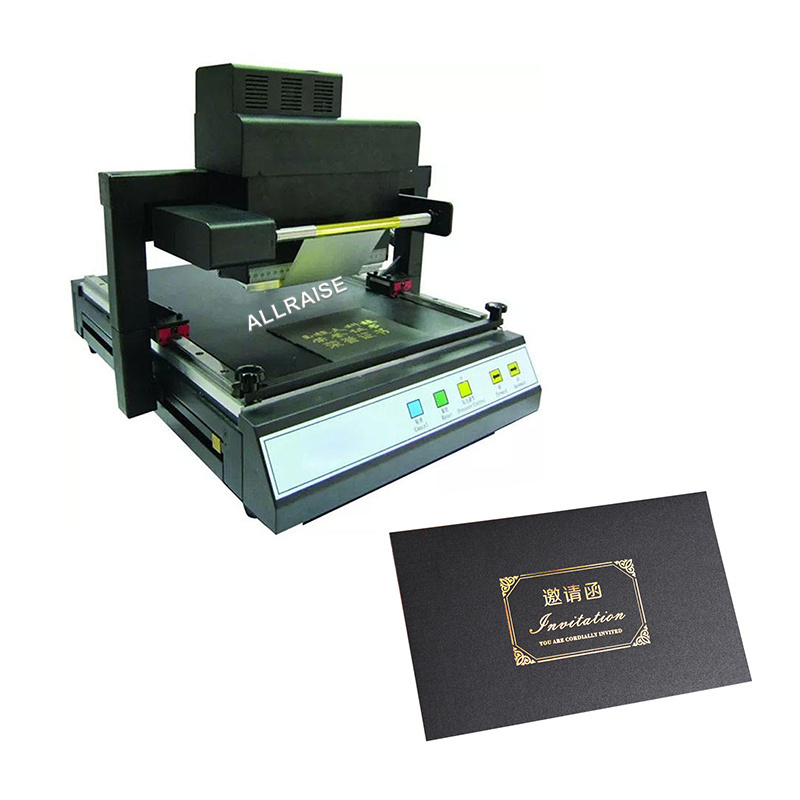 Fully automatic desktop hot stamping gold foil machine hot stamping foil machine