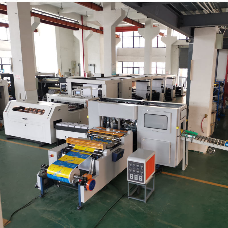 Automatic A4 Copy Paper Cutter Roll To Sheet Slitting Machine A3 A4 Paper Making Cutting Packing Machine with Ream Wrapping