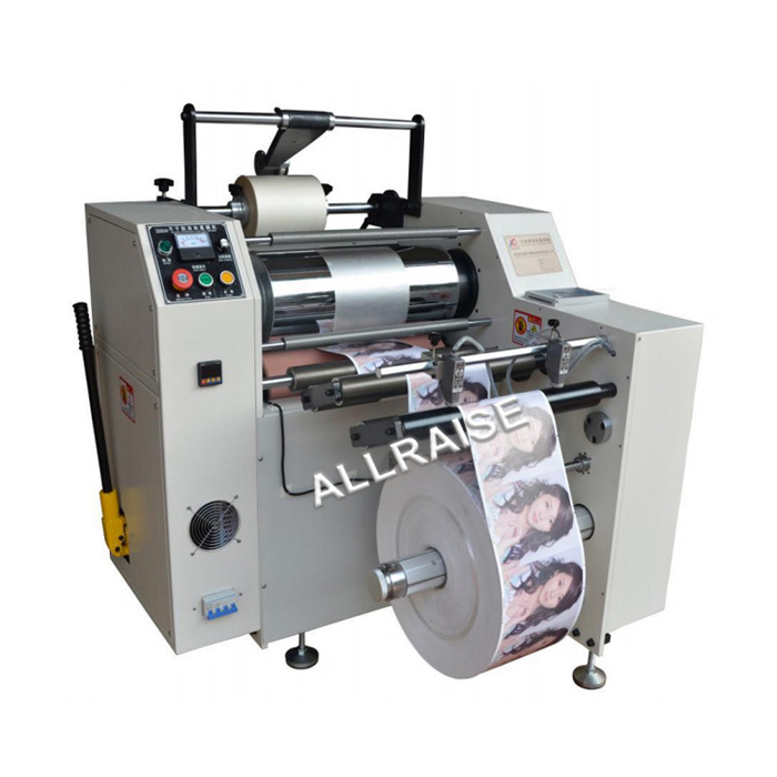 Automatic Roll To Roll Sticker Label Laminating Machine Film Laminating Machine Adhesive Labels Lamination Machinery