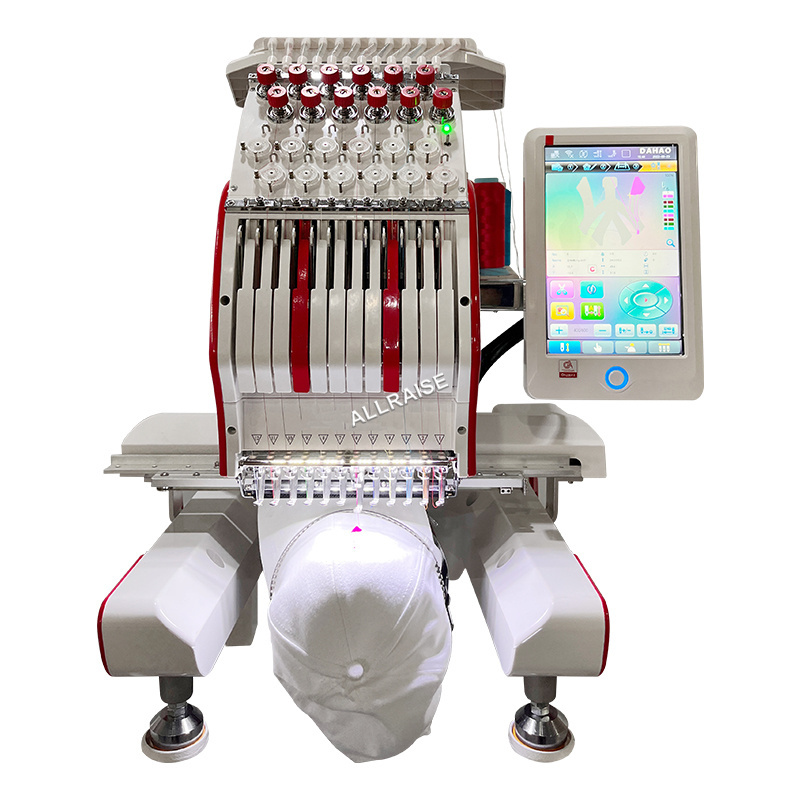 Factory Price Brother Computerized Embroidery Machine Single Head 12 Needles Garment Hat Domestic Towel Quilt Embroidery Machine