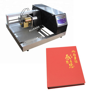 Electrical desktop paper branding machine stamping gold stamping machine hot stamping foil machine