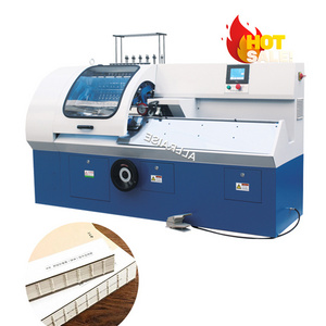 Automatic Paper Stich Sewing Machinery Electric Thread Book Binding Stitching Threading Machine Price for Hardback Books Bibles