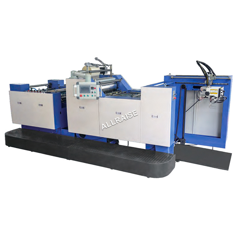 Full Automatic Flute Automatic Lamination Machine Thermal Laminating Machine for Cutting and Receiving paper laminating machine