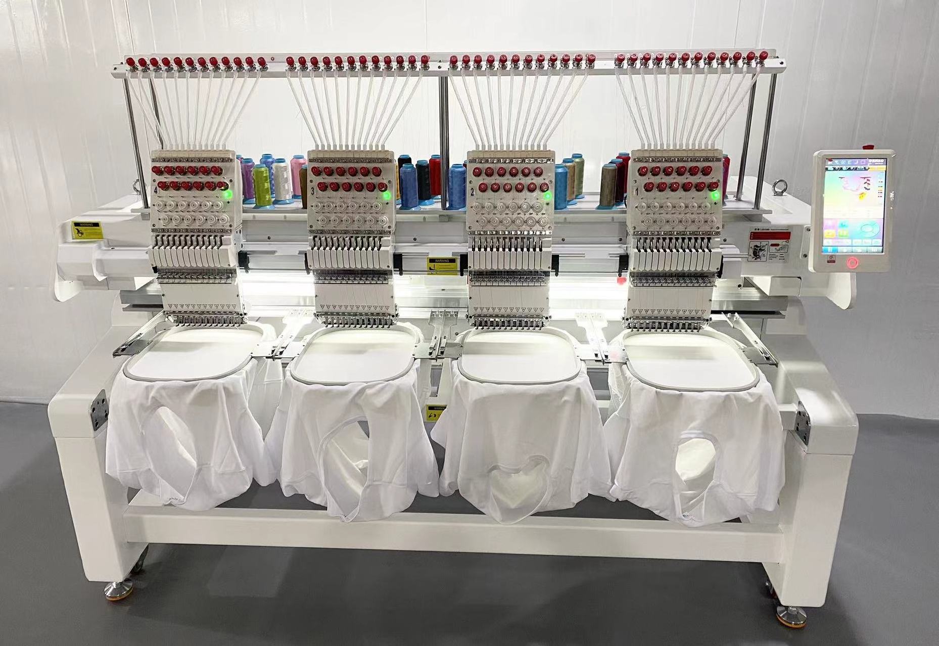 Brother 4 Head Embroidery Machine Embroidery Machine 4 Heads 12 Needle Swf 4 Head Embroidery Machine