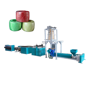 Fully automatic plastic baler fibre rope making extrusion machine PET strapping rope making machine