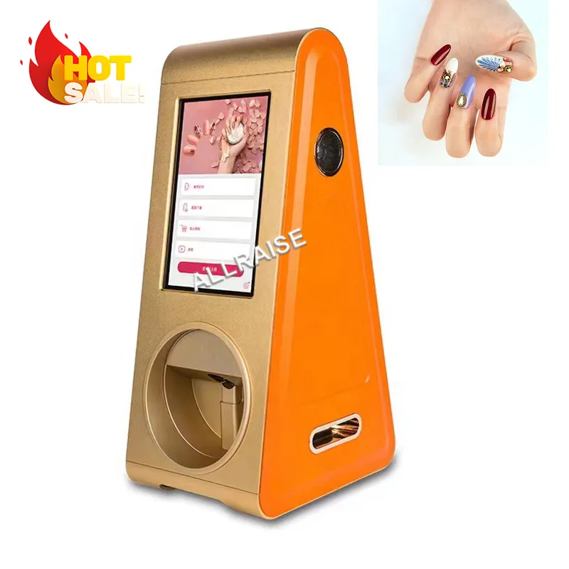 Intelligent 3D Nail Art Printer with Good Price DIY  Designs Finger Nail Art Polish Printing Machine for Home Usage Nail Salon