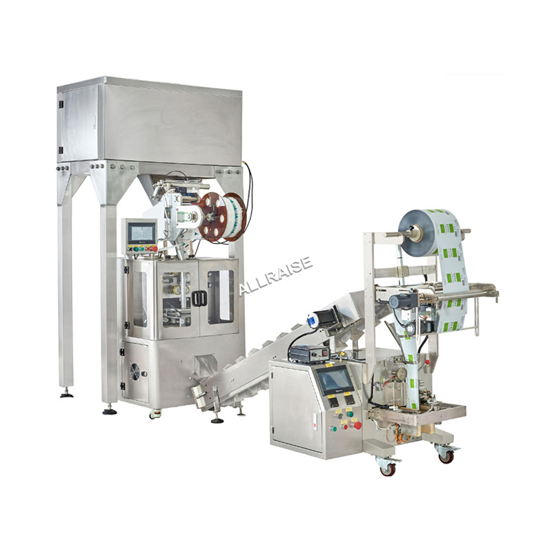 Fully Automatic Triangle Sachet Filter Loose Tea Bag Packing Machine Nylon Triangle Organic Flower Tea Bag Packing Machine