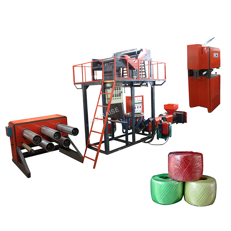 Fully automatic plastic baler fibre rope making extrusion machine PET strapping rope making machine