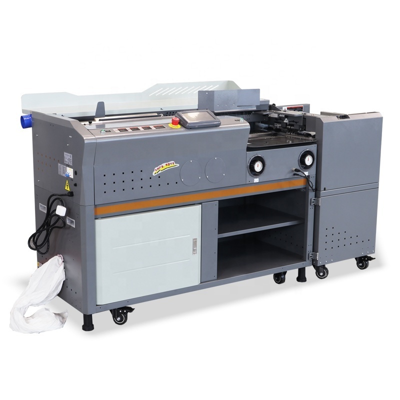 Fully Automatic Cover Feeding Perfect Binder Binding Machine Notebook Making Machine A4 Hot Glue Book Binding Machine