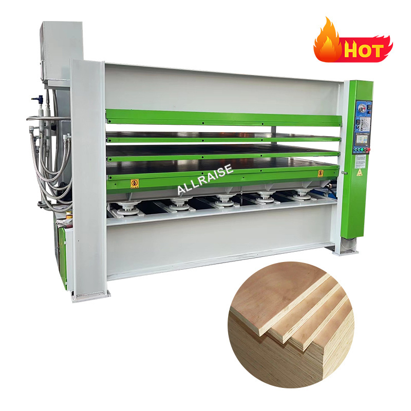 Hot Forging Press For Wood Plywood Doors Hand Operated Hydraulic Cylinder For Hot Press Machine