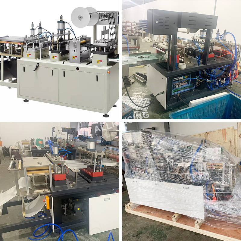 Automatic Disposable Ice Cream Cup Cover Cap Maker Thermoforming Forming Machine PP PET Plastic Coffee Cup Lid Making Machine