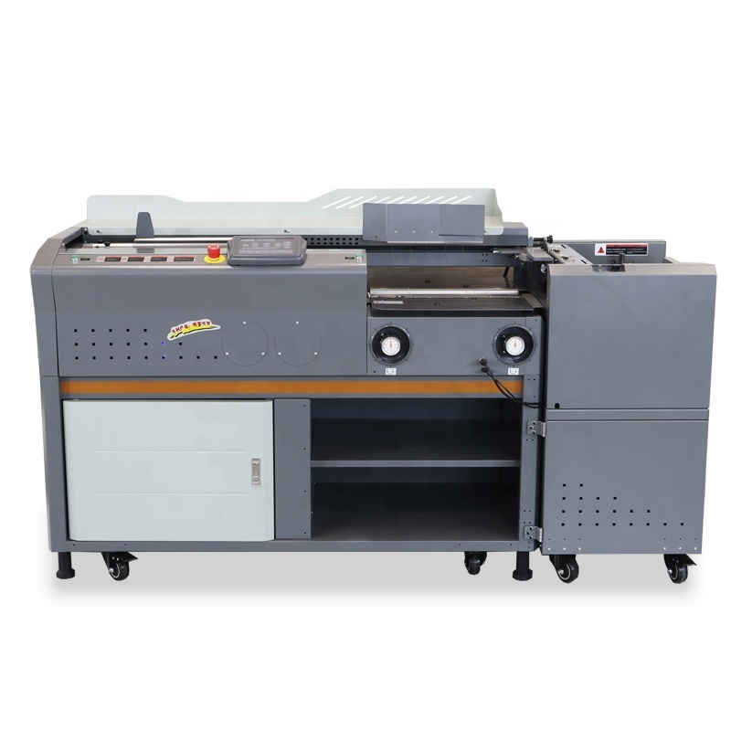 Fully Automatic Cover Feeding Perfect Binder Binding Machine Notebook Making Machine A4 Hot Glue Book Binding Machine