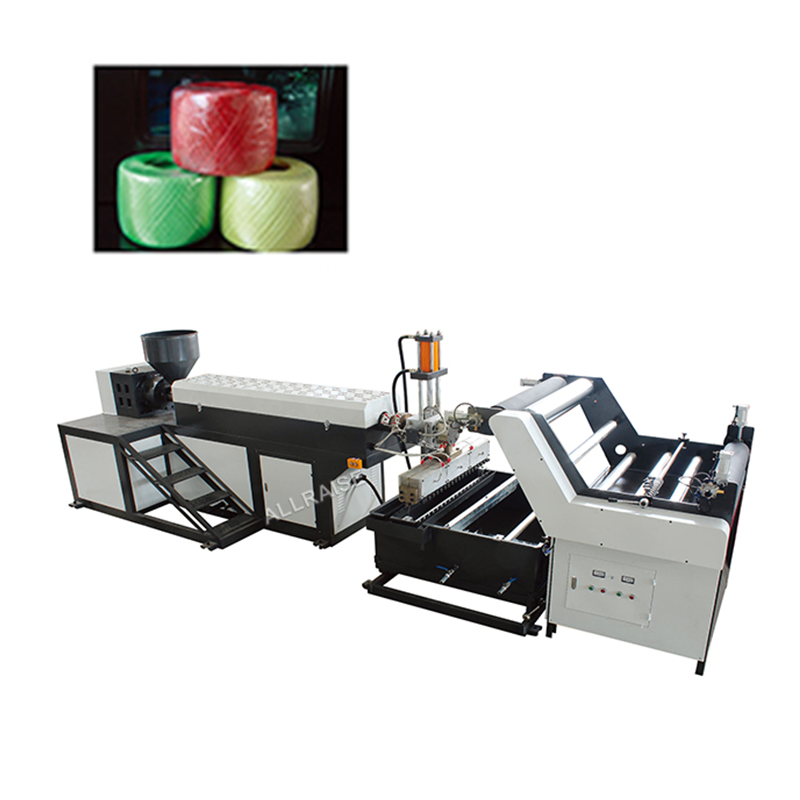 Fully automatic plastic baler fibre rope making extrusion machine PET strapping rope making machine