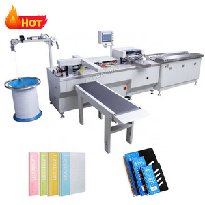 Automatic Notebook Metal Spiral Single Punching o Binder Electric Book Wire Coil Forming Binding Machine for Calendar Desktop