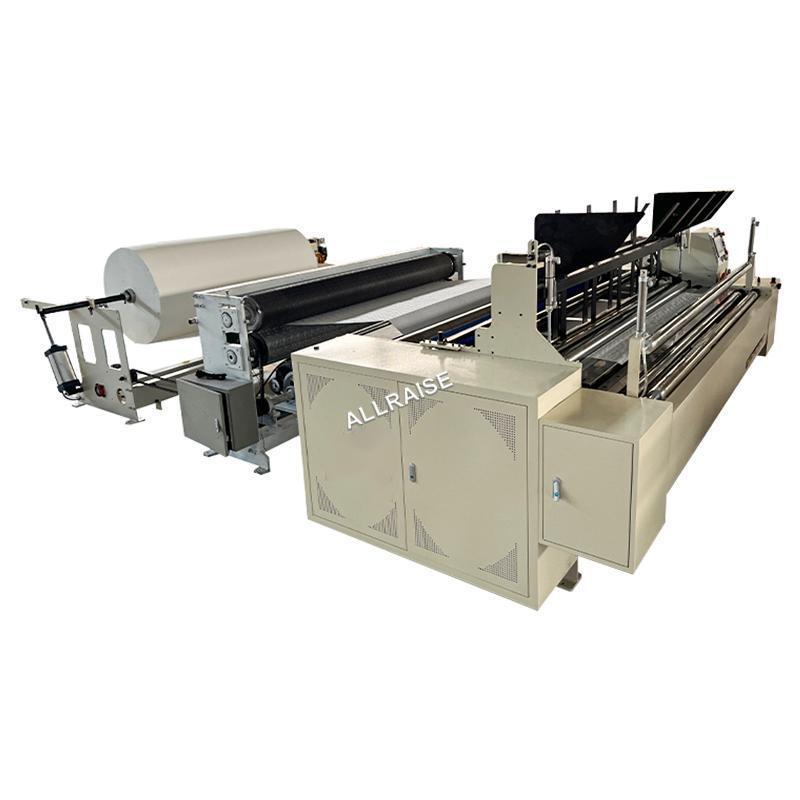 Toilet Paper Roll Making Machine Small Roll Kitchen Embossed Toilet Paper Rewinding Machine Price Toilet Paper Machine