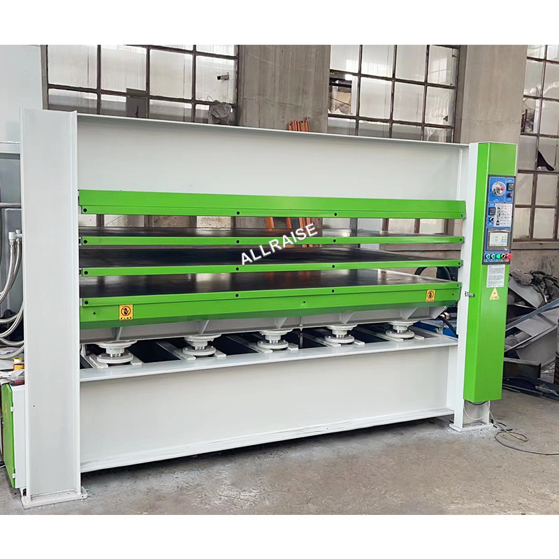 Hot Forging Press For Wood Plywood Doors Hand Operated Hydraulic Cylinder For Hot Press Machine