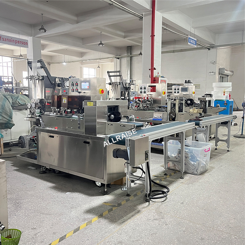 Automatic Wet Baby Wipes Towel Production Making Packing Machine Single Pack Wet Tissues Wrapping Wet Wipe Packaging Machines