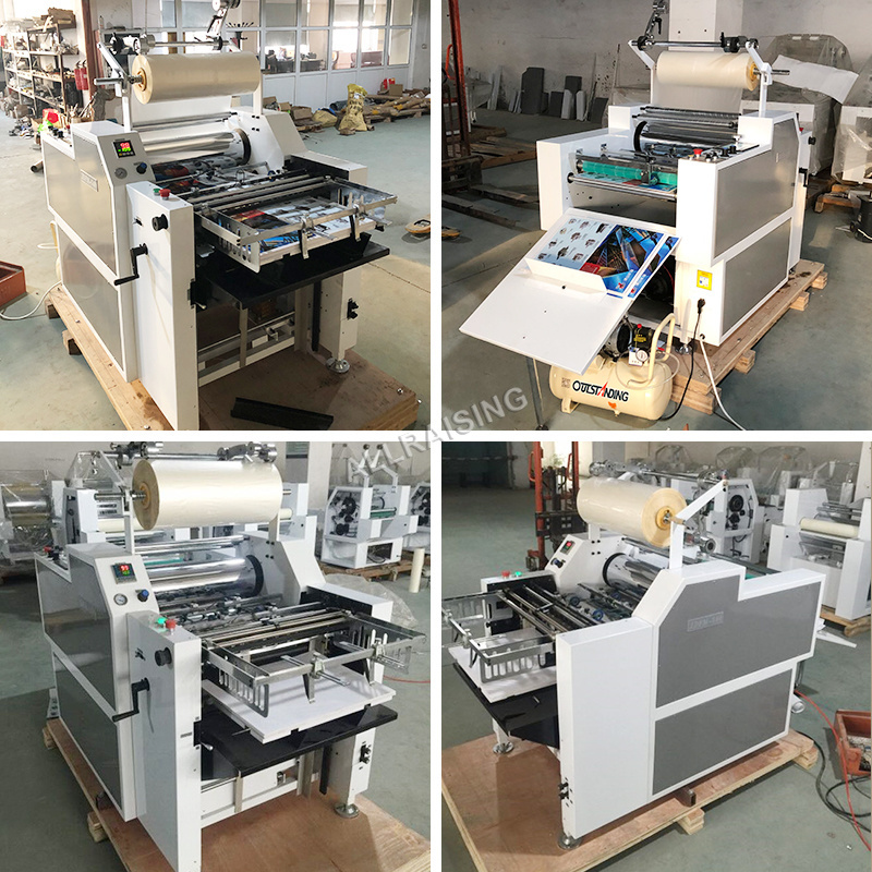 Full Automatic Water Based Paper Film Laminating Machine Bopp Laminate Paper Foil Board Lamination Machine With Paper Feeder