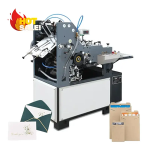 Automatic Small Paper Envelope Making Machine Red Pocket Packet Bag Maker Kraft Paper Envelope Manufacturing Machine