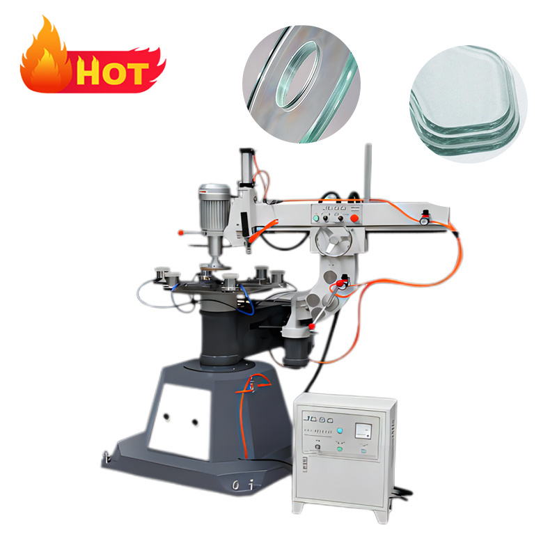 Nice Price small mini glass edge beveling machine glass milling cutting machine glass straight line edging polishing machine