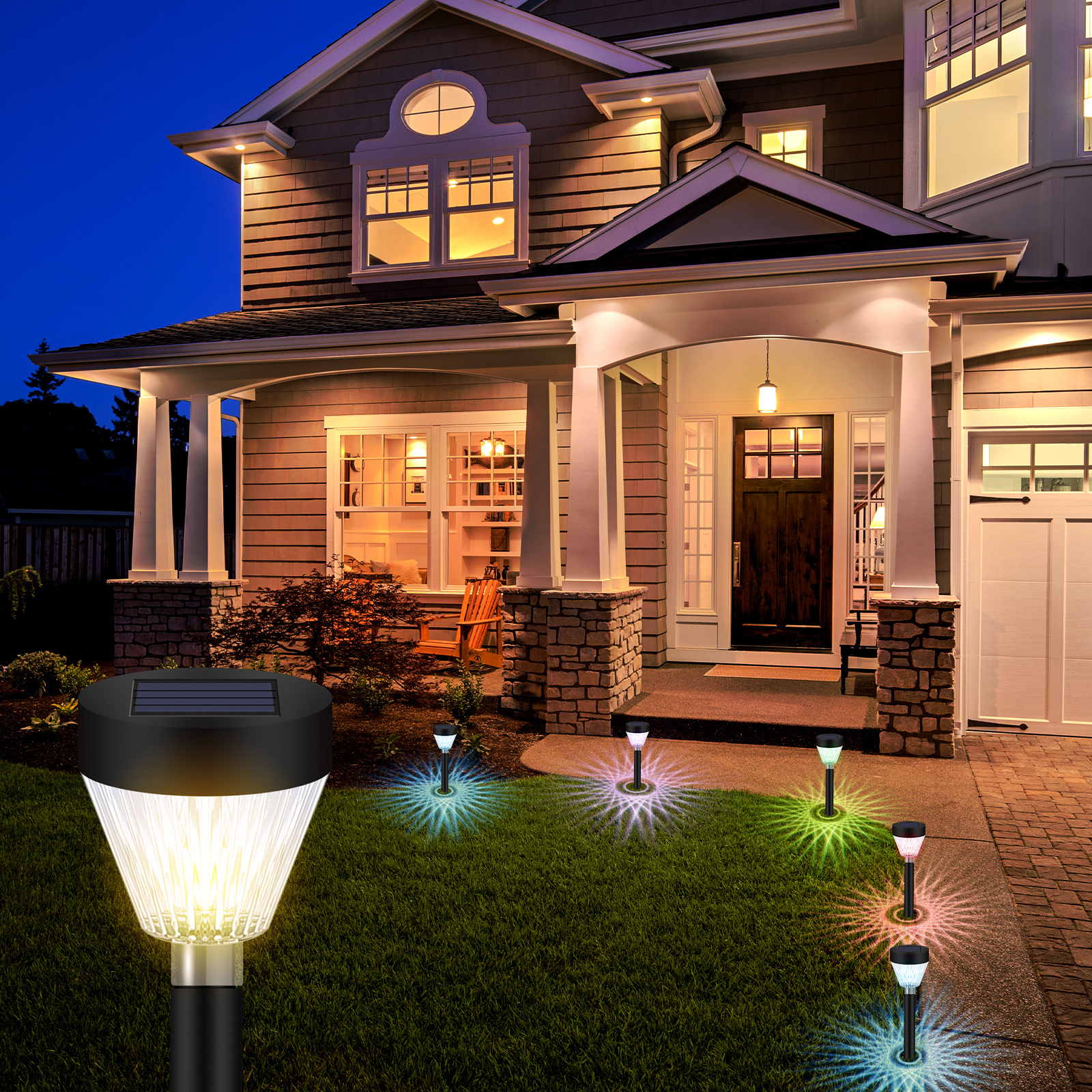 China Wholesale LED Garden Landscape Light Outdoor Solar Garden Lights For Garden Decoration