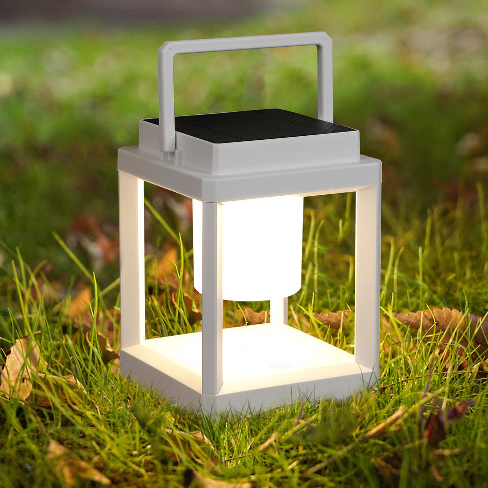 Solar Rechargeable Table Lamp Portable Outdoor Emergency Light Lamp Camping LED Lanterns