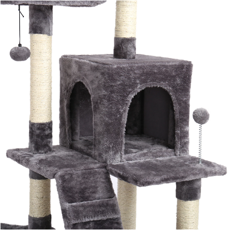 Cat Tree Climbing House Cat Toy Hammock For Scratch Cat Scratcher Tower Condo