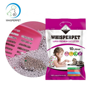 Wholesale Professional Pet Cat Litter bentonite cat litter clumping excellent Odor control cat sand litter