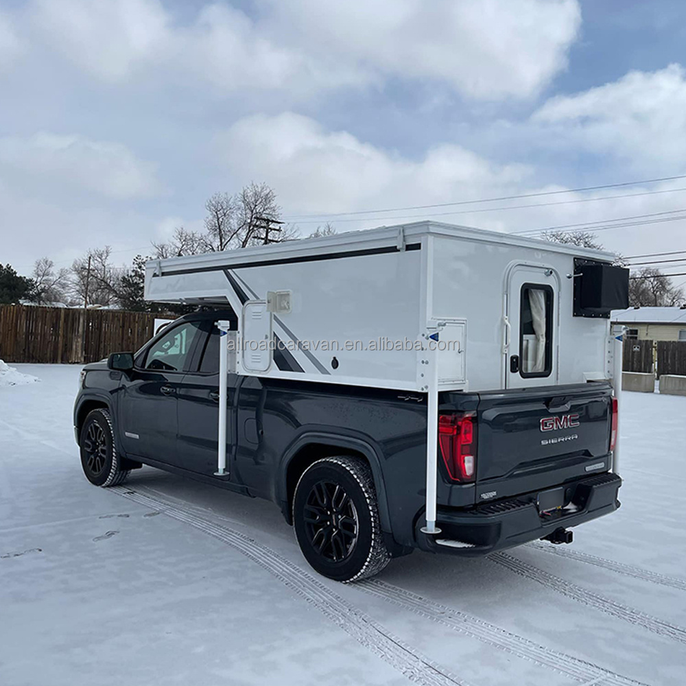 4X4 pick up off road truck campers pop up caravan lightweight slide in truck caravan canopy